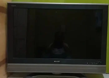 TV Sharp LED mati total lampu indikator tidak menyala
